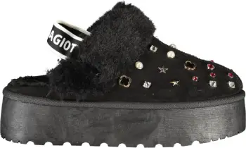 Këpucë grash LAURA BIAGIOTTI, clog dimri, të zeza [Madhësia: 39]