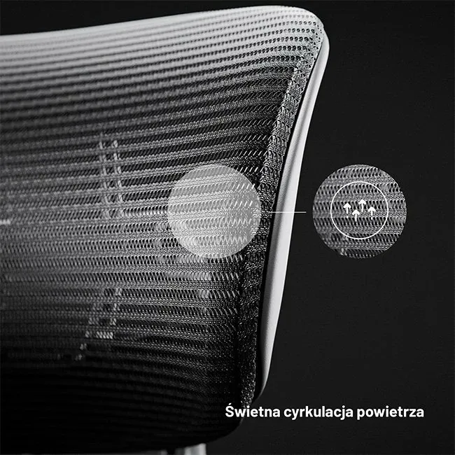 Karrige zyre ergonomike Diablo Chairs V-Light, mbështetje lumbare dinamike, 3D armrests, deri 110 kg, e zezë - 4