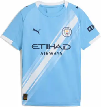 Fanellë për fëmijë Puma Manchester City [Madhësia: 140]
