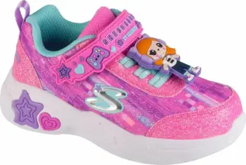 Atlete fëmijë Skechers Snuggle Sneaks Skech Squad 302214N-PKMT, rozë [Madhësia: 26]