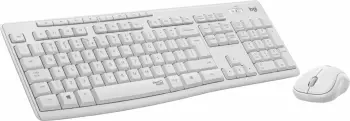 Tastierë + Maus wireless Logitech MK295 Silent (920-009824), e bardhë, set