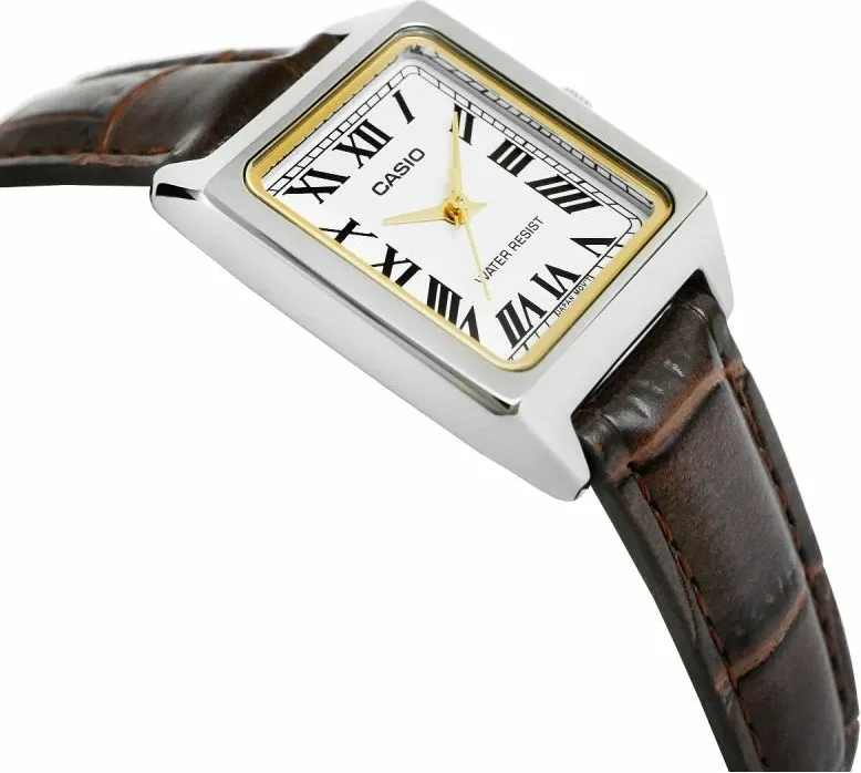 Orë dore për femra Casio, kafe - 2