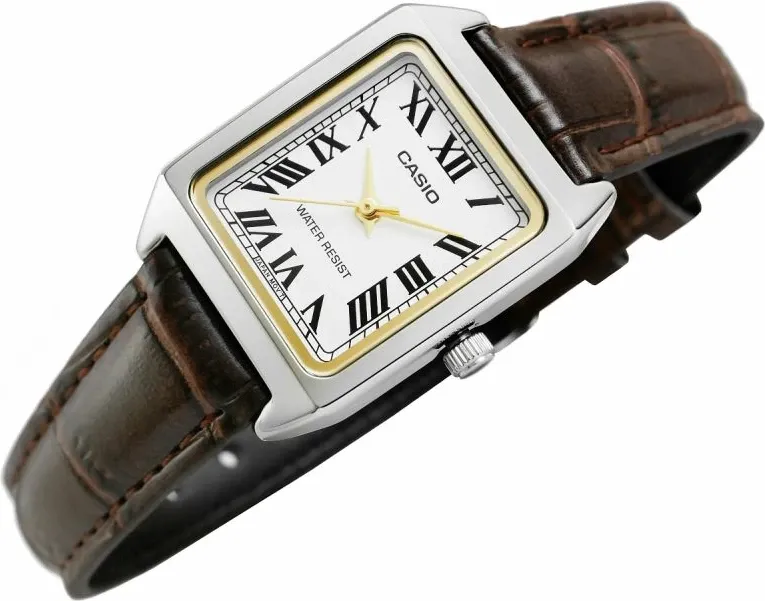 Orë dore për femra Casio, kafe - 4