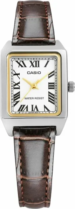 Orë dore për femra Casio, kafe - 6
