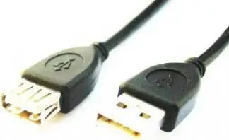 Kabllo Gembird, 3m, USB 2.0 A M/FM USB, e zezë