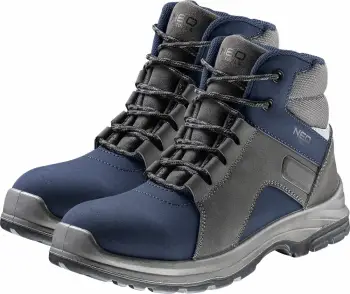 Çizme pune Neo 82-750-40 S3 SRC nubuk, madhësia 40, blu/gri