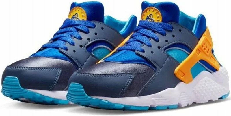 Atlete Nike Air Huarache Run Jr 654275, EU 38, blu/navy/portokalli - 2