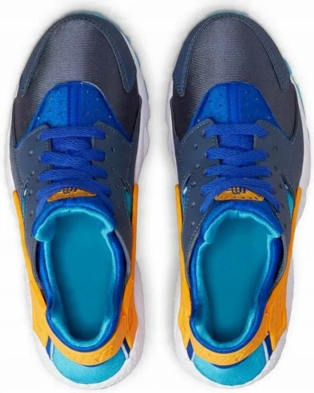 Atlete Nike Air Huarache Run Jr 654275, EU 38, blu/navy/portokalli - 8