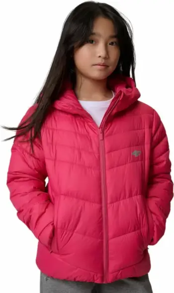 Jakne për fëmijë 4F F0739, fuchsia [Madhësia: 158 cm]