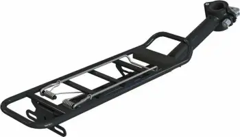 Mbajtëse bagazhi e pasme Atran Velo Fly Seat Post Tour, për shtyllë selë 25-31.8mm, ngarkesë max 10kg, e zezë