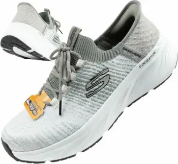 Atlete për meshkuj Skechers, të bardha dhe gri [Madhësia: 42]