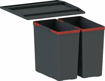 Sorter mbeturinash Franke EasySort 450-2-0 121.0494.182, 2x14.5 L, i zi