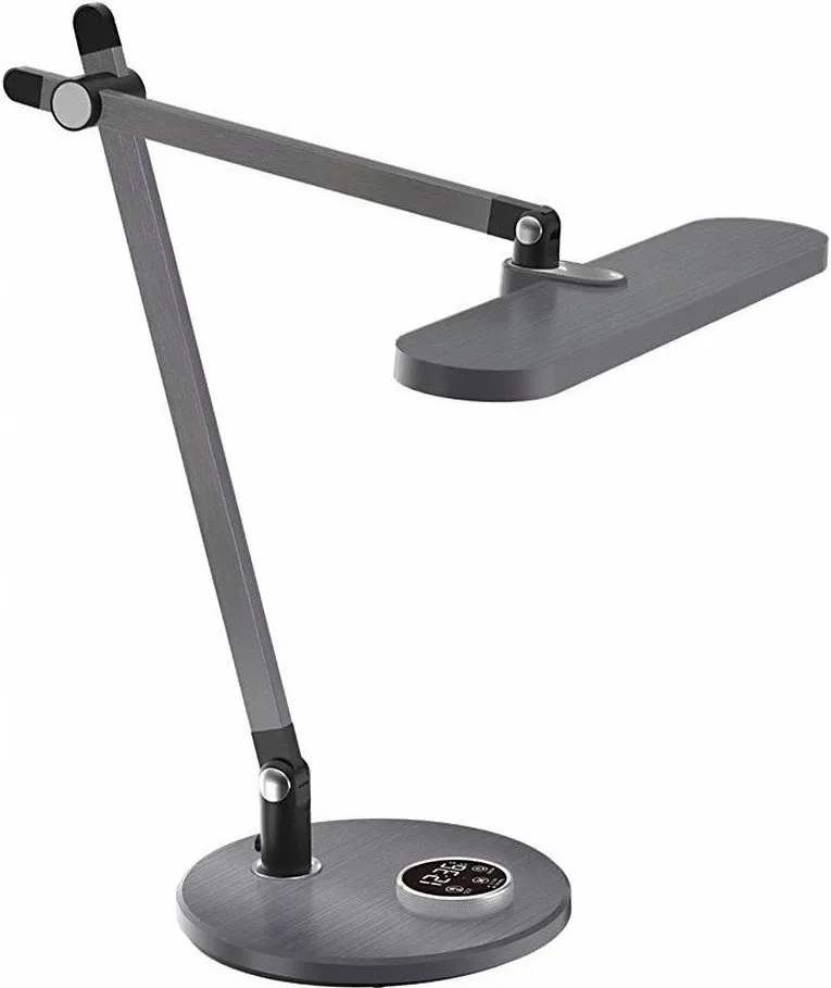 Llambë tavoline Svensson Riga LXBL1892 LED 12W 620lm, gri metalike - 1