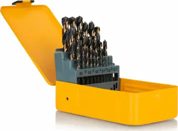 Set burgjish HSS për metal Smart 11-KPL25, 25 copë (1-13 mm), kuti e verdhë