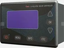 Kontroller solar Hewalex G422-P09, LCD, 3 pompa qarkullimi + 2 pompa PWM, 6 sensorë NTC10k, i zi