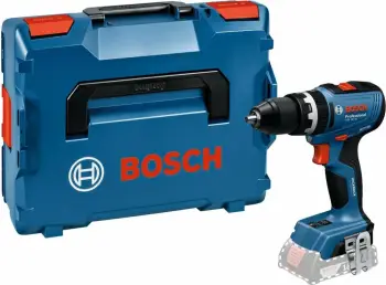 Shpuese-vidhosëse me bateri udaruese Bosch GSB 18V-65 (06019N3301) 18V, 65Nm, motor pa furça, 13mm, me valixhe, pa bateri/karikues, blu