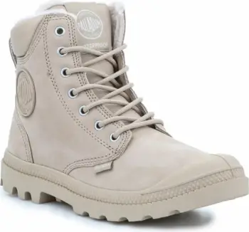 Çizme Palladium Pampa Sport Cuff Wps për Femra, Gri [Madhësia: 44.5]