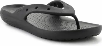 Papuqe Crocs Classic Flip V2 për meshkuj dhe femra, të zeza [Madhësia: 41 - 42]