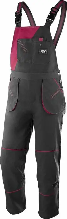 Pantalona pune me rripa Neo Woman Line, madhësia M, zi/rozë