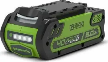 Bateri Greenworks G40B2 40V 2Ah (72Wh), jeshile/e zezë