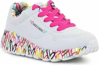 Atlete për vajza Skechers, të bardha [Madhësia: 31]