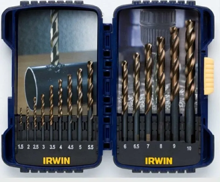 Set majash shpimi Irwin TURBOMAX IRWIW3031503 1.5–10 mm, 15 copë, blu - 1
