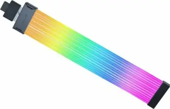 Kabllo ndriçimi RGB për GPU Lian Li Strimer Wireless 12V-2x6 Wide 340mm 174 LED 2.4GHz e bardhë