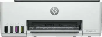 Printer multifunksional inkjet HP Smart Tank 580 (1F3Y2A) A4 CISS Wi‑Fi/Bluetooth/Ethernet/USB, e bardhë, me shishe boje