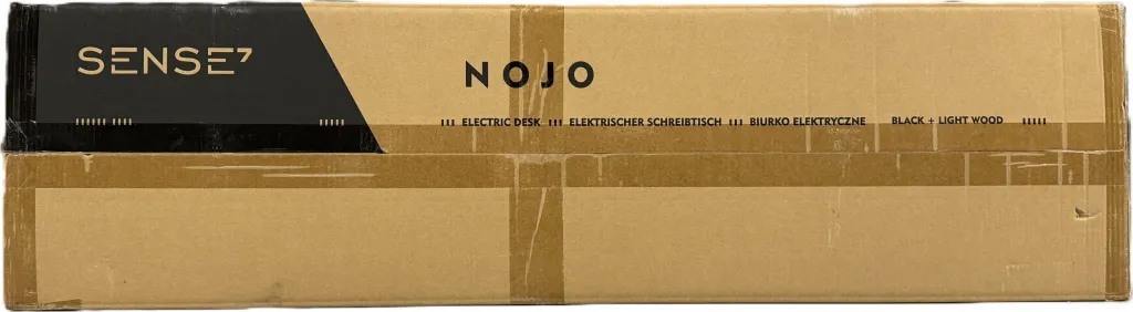 Tavolinë elektrike SENSE7 NOJO, rregullim lartësie 72-118 cm, 120x60 cm, memorie 3 pozicione, ngarkesë max 70 kg, E zezë/Pishë - 11