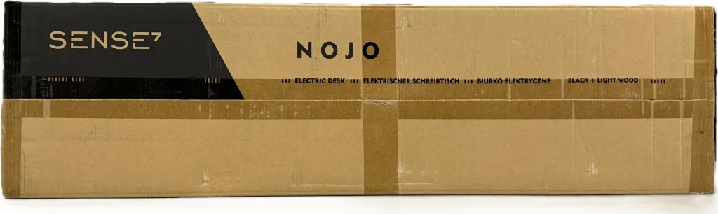 Tavolinë elektrike SENSE7 NOJO, rregullim lartësie 72-118 cm, 120x60 cm, memorie 3 pozicione, ngarkesë max 70 kg, E zezë/Pishë - 13