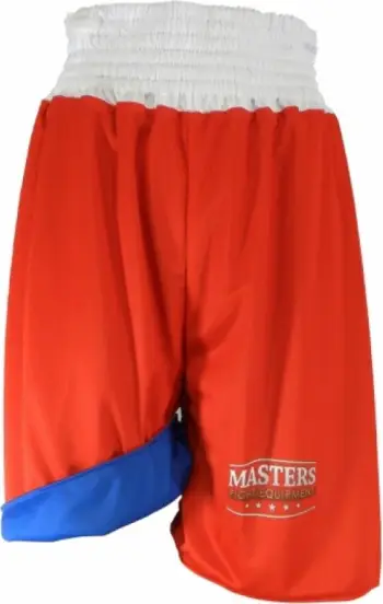 Shorce për boksim për meshkuj Masters, të kuqe dhe blu [Madhësia: XXL]