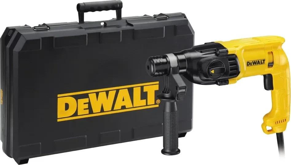 Çekiç shpues elektropneumatik Dewalt D25033K 710W SDS-Plus 22mm 3-shpejtësi, verdhë/zi, me kuti TSTAK - 1