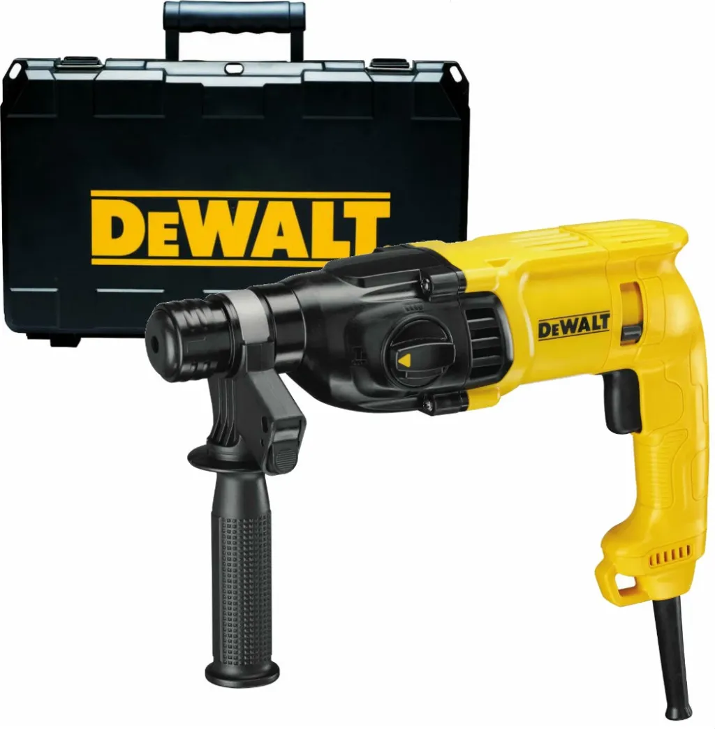Çekiç shpues elektropneumatik Dewalt D25033K 710W SDS-Plus 22mm 3-shpejtësi, verdhë/zi, me kuti TSTAK - 2
