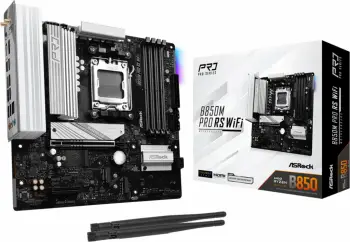 Pllakë amë ASRock B850M Pro RS WiFi, Socket AM5, DDR5, Wi-Fi 6E, PCIe 5.0