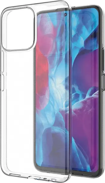 Mbështjellës silikoni ultra i hollë ONASI 17075 për Honor X8, 0.3 mm, transparent