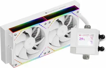 Ftohës me lëng AIO Thermalright Core Matrix 240 Vision ARGB 240mm 2x120mm, i bardhë