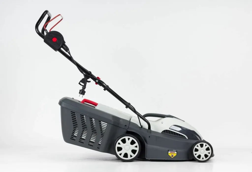 Kositëse bari elektrike NAC LE16-38-PB-KC 1600 W, 38 cm, kosh 45 L, gri/bardhë - 3