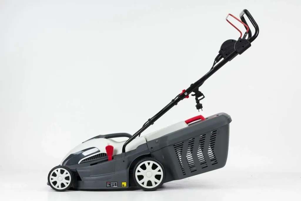 Kositëse bari elektrike NAC LE16-38-PB-KC 1600 W, 38 cm, kosh 45 L, gri/bardhë - 4