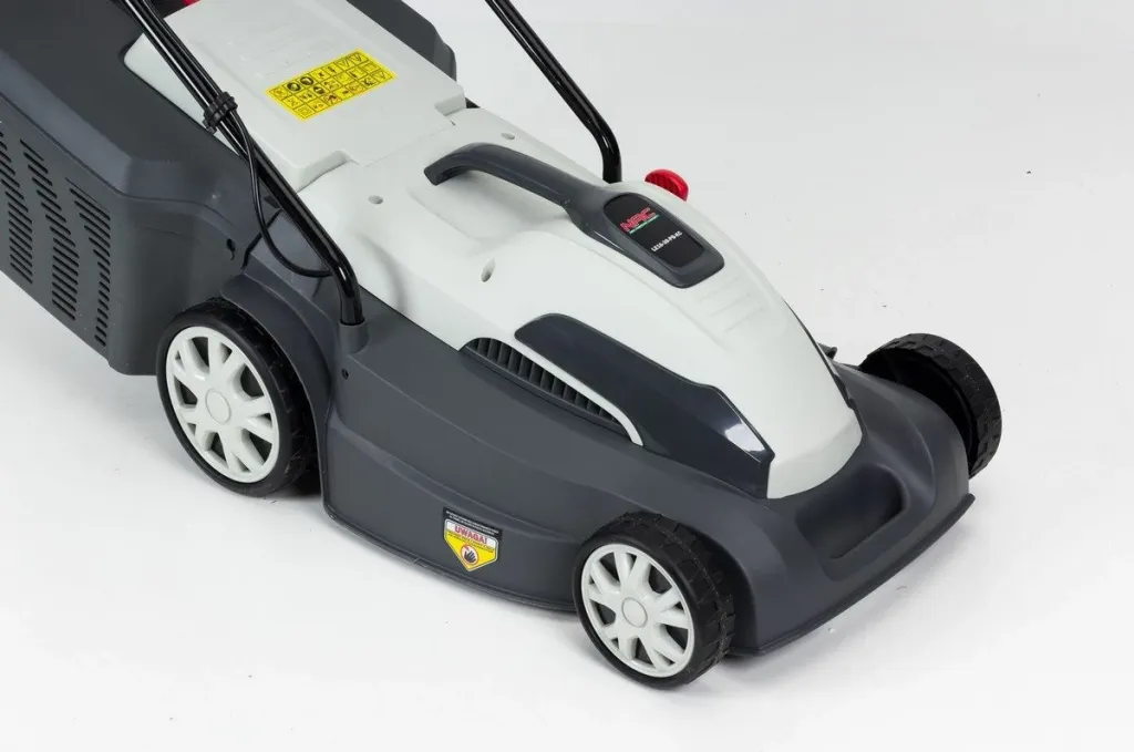 Kositëse bari elektrike NAC LE16-38-PB-KC 1600 W, 38 cm, kosh 45 L, gri/bardhë - 5