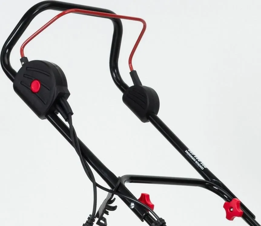 Kositëse bari elektrike NAC LE16-38-PB-KC 1600 W, 38 cm, kosh 45 L, gri/bardhë - 6