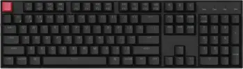 Tastierë mekanike Keychron K10 Version 2 K10X-H4, full-size 100%, hot-swap, RGB, US layout, Bluetooth/2.4GHz/USB-C, Super Banana (yellow), e zezë