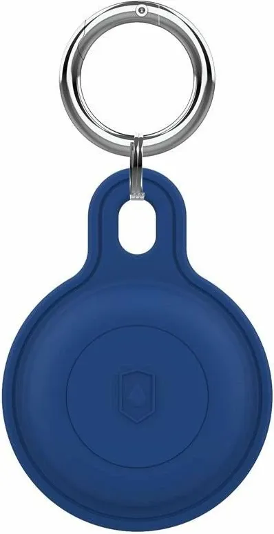 Mbajtës AirTag Mobile Origin Outdoor KeyChain, silikon, blu - 1