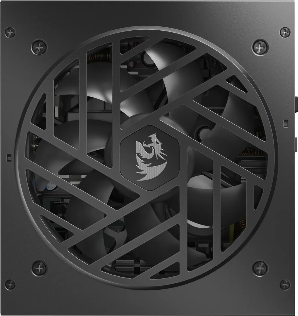 Furnizues rryme Redragon Master GC-MS03 1000W ATX 3.1, 80 Plus Gold, modular i plotë, PCIe 5.0 12VHPWR, i zi - 3