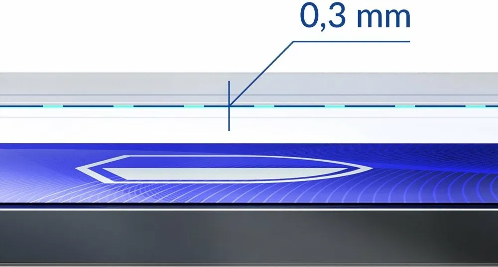 Xham hibrid mbrojtës 3MK FlexibleGlass për Samsung Galaxy S25 FE, 0.3 mm, 7H - 9