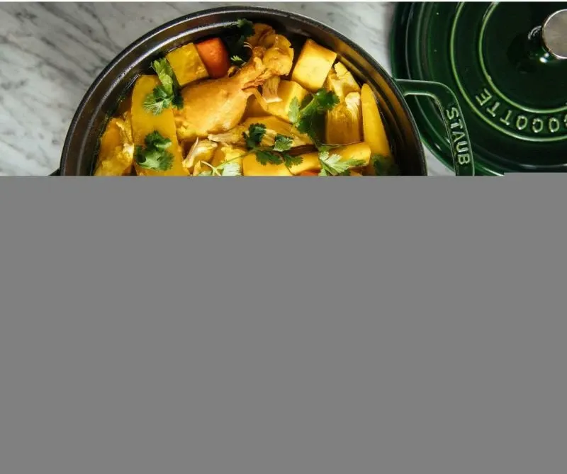 Tavë gize Staub La Cocotte 40509-356-0, 24 cm, 3.8 L, e gjelbër - 3