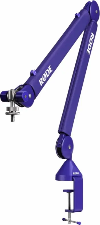 Krah mbajtës mikrofoni Rode PSA1+ desk arm, 94 g-1.2 kg, rrotullim 360°, Vjollcë