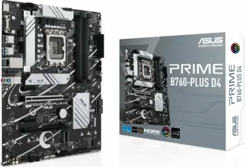 Pllakë amë Asus PRIME B760-PLUS D4 ATX DDR4 128GB