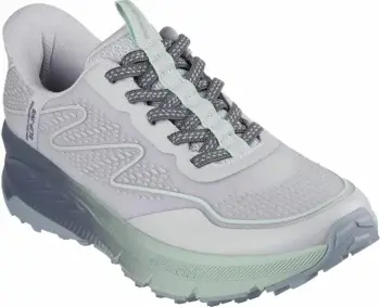 Atlete për femra Skechers, gri e gjelbër [Madhësia: 37.5]