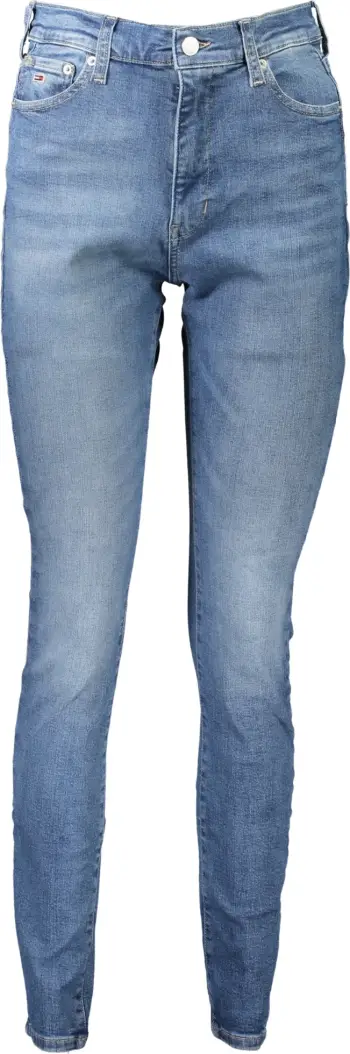 Xhinse për femra TOMMY HILFIGER SYLVIA HIGH SUPER SKINNY, blu [Madhësia: W27 L32]