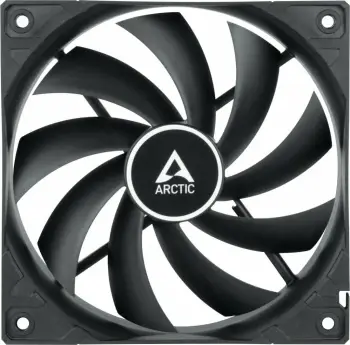 Ventilator PC Arctic F12 ACFAN00201A 120mm 3-pin 1350rpm, bardh e zi, 1 copë